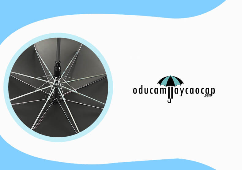 Ô dù cầm tay trẻ em cao cấp có bao PVC Nàng tiên cá - Hồng
