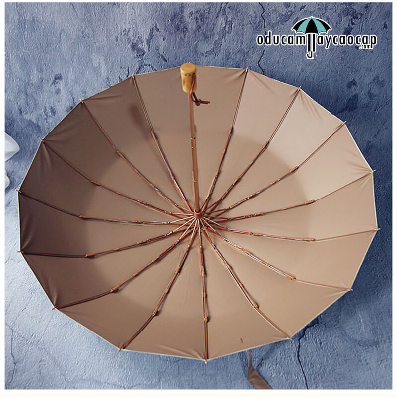 Ô dù cầm tay cao cấp 16 xương nhập khẩu chống UV Vintage flowers