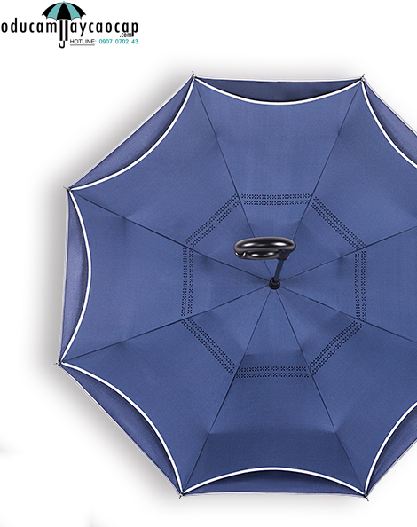 Ô cao cấp gấp ngược đơn màu Blue Ô cao cấp gấp ngược đơn màu Blue