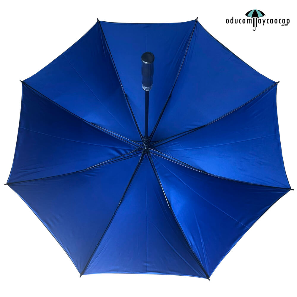 Ô dù cầm tay golf cán dài 2 lớp kép 1 tầng R75 tay cầm mút chống UV
