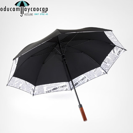 Ô cầm tay thông minh tay cầm gỗ (viền báo) Ô cầm tay thông minh tay cầm gỗ (viền báo)