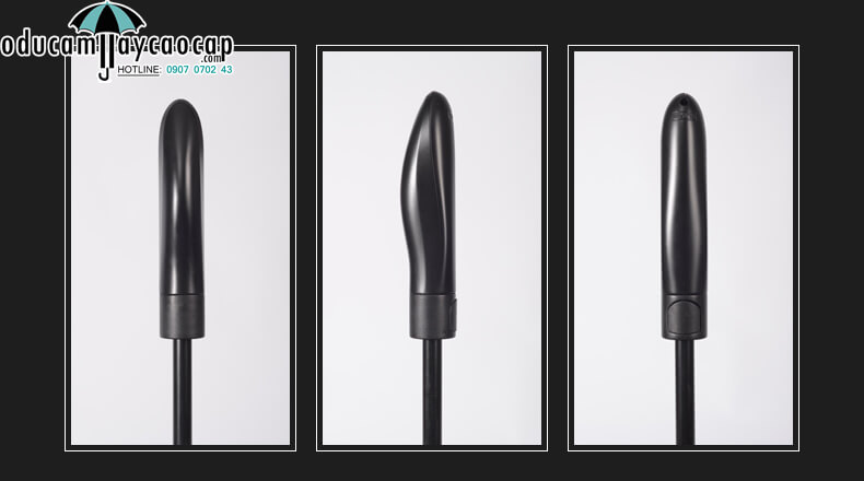 Ô dù cầm tay cao cấp cán dài sân golf nhập khẩu tay cầm nhựa Black Black Ô dù cầm tay cao cấp cán dài sân golf nhập khẩu tay cầm nhựa Black Black