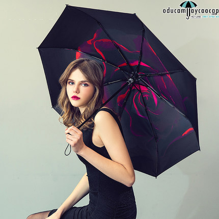 Mẫu dù cánh hồng đỏ vô cùng huyền bí Mẫu dù cánh hồng đỏ vô cùng huyền bí