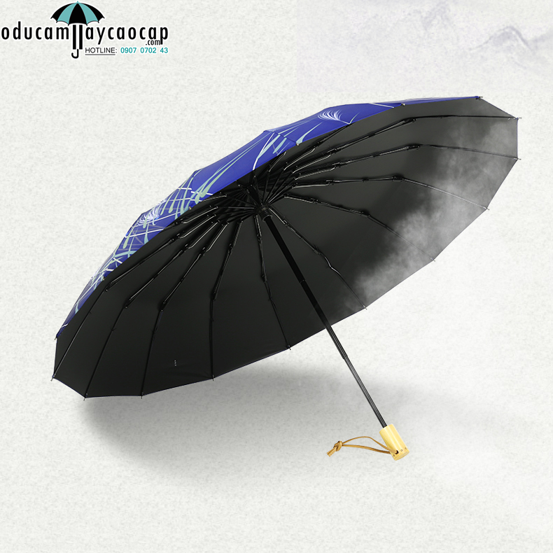Ô dù cầm tay cao cấp nhập khẩu chống UV đêm cỏ lau Ô dù cầm tay cao cấp nhập khẩu chống UV đêm cỏ lau