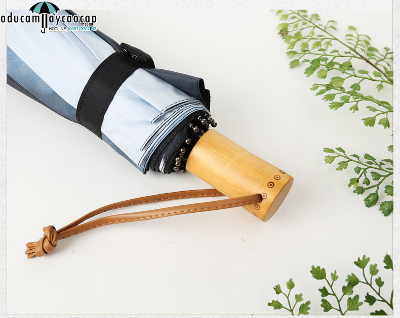 Ô dù cầm tay cao cấp 16 xương nhập khẩu chống UV chiếc lông vũ tự do Ô dù cầm tay cao cấp 16 xương nhập khẩu chống UV chiếc lông vũ tự do