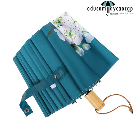 Ô dù cầm tay cao cấp nhập khẩu chống UV hoa anh đào xinh Ô dù cầm tay cao cấp nhập khẩu chống UV hoa anh đào xinh