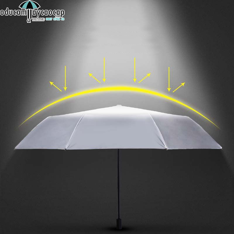 Ô dù cầm tay cao cấp nhập khẩu chống UV tán bạc kép cách nhiệt Silver-Cat Ô dù cầm tay cao cấp nhập khẩu chống UV tán bạc kép cách nhiệt Silver-Cat