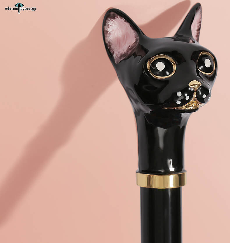 Ô dù cầm tay cao cấp sang trọng gấp 3 The Lovely Cat Ô dù cầm tay cao cấp sang trọng gấp 3 The Lovely Cat