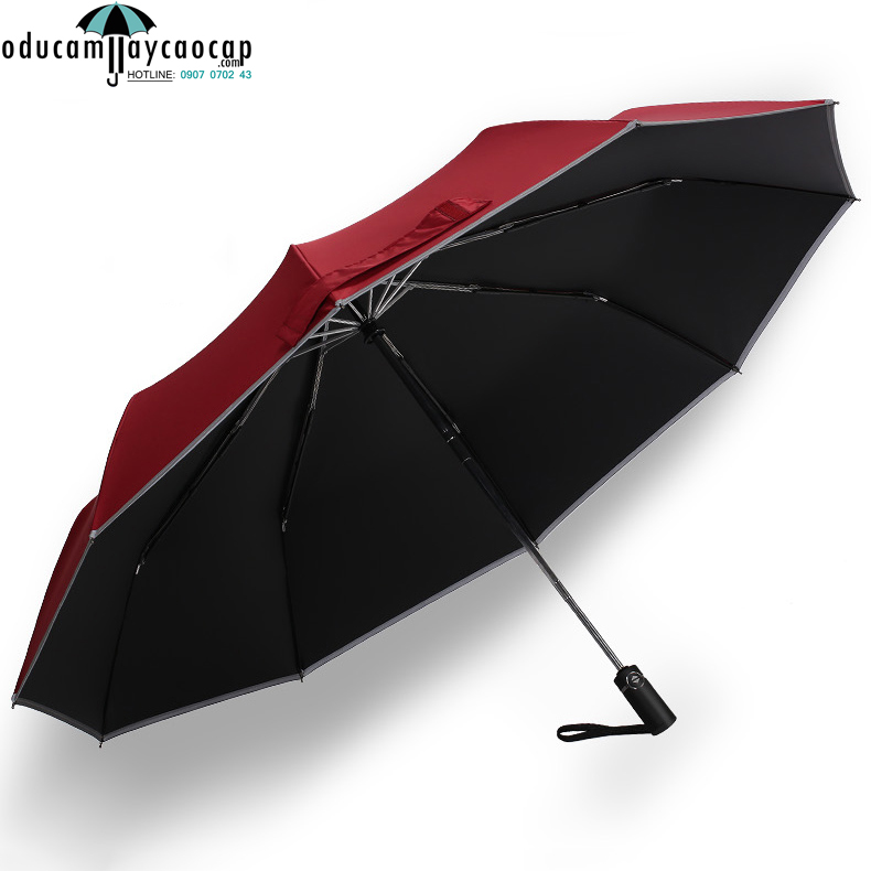 Ô dù cầm tay cao cấp tự động chống UV Big Red Ô dù cầm tay cao cấp tự động chống UV Big Red