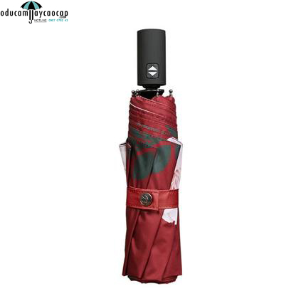 Ô dù cầm tay cao cấp tự động chống UV Rose Bloom Ô dù cầm tay cao cấp tự động chống UV Rose Bloom