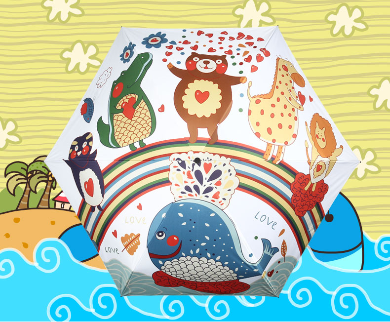 Ô cầm tay tí hon cao cấp Funny Animals