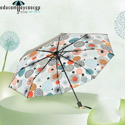 Ô dù cao cấp chống UV họa tiết flower fire cho cô nàng năng động Ô dù cao cấp chống UV họa tiết flower fire cho cô nàng năng động